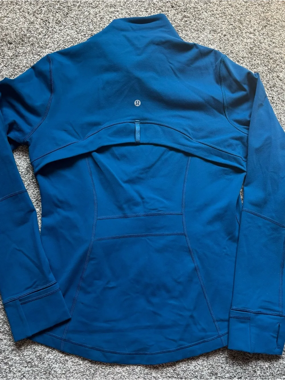 lululemon athletica Teal Full-Zip Utility Jacket